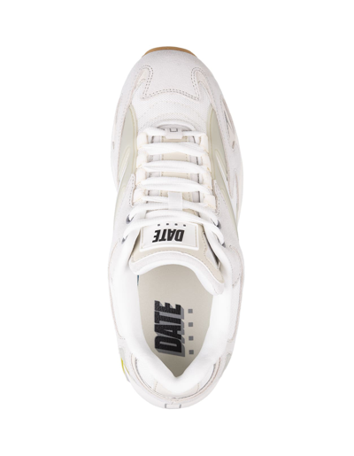 Shop Date Sn23 Collection White Sneakers In Bianco