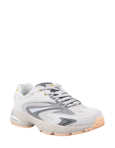 Shop Date Sn23 Collection Light Grey Sneakers In Bianco