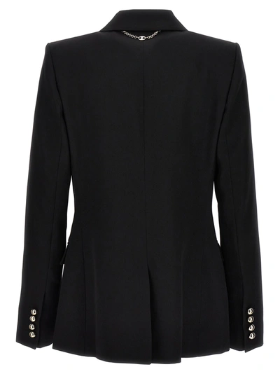 Shop Rabanne Single-breasted Blazer Jackets In Black