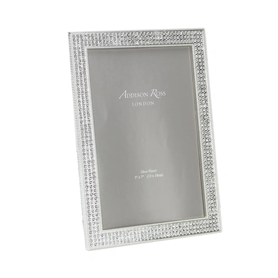 Shop Addison Ross Ltd Silver Florence Diamante Frame