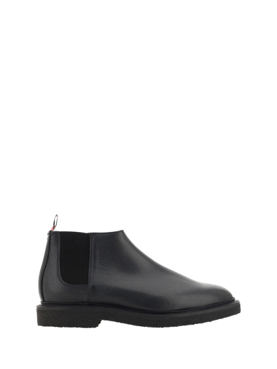 Shop Thom Browne Ankle Boots  Shoes Black