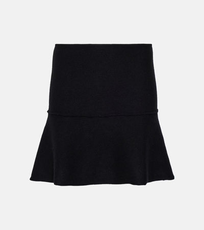 Shop Lisa Yang Noa Cashmere Miniskirt In Black