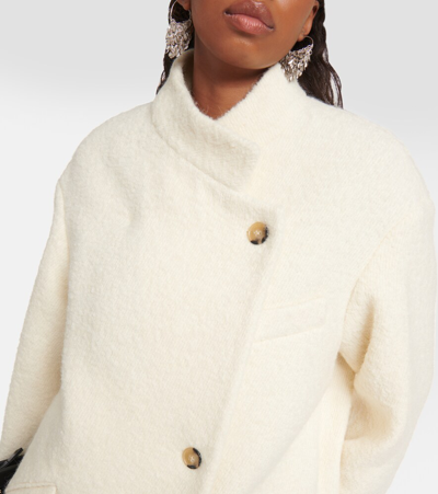 Shop Marant Etoile Sabine Coat In Neutrals