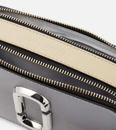 Shop Marc Jacobs The Snapshot Small Camera Bag In Grey