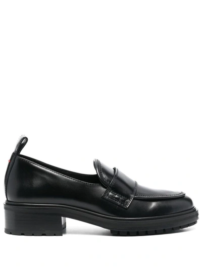 Shop Aeyde Ruth Calf Leather Shoes In Black