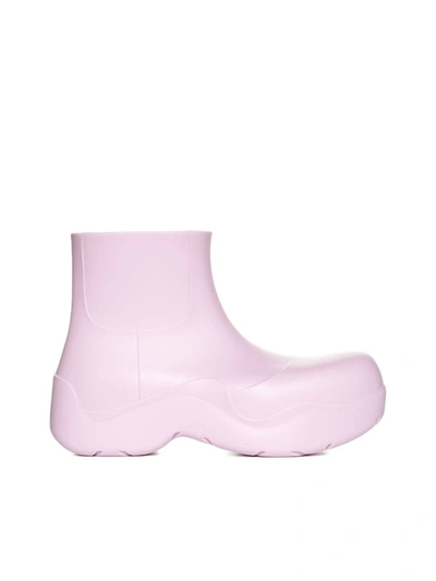 Shop Bottega Veneta Boots In Gloss
