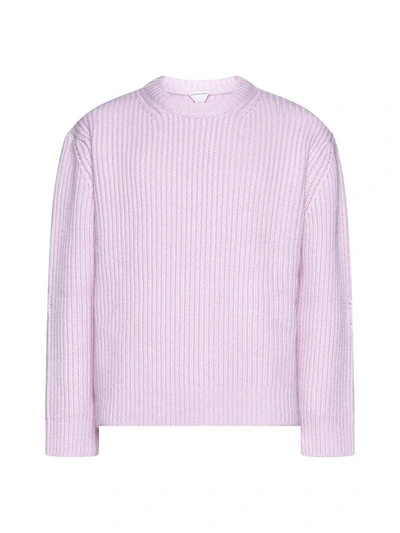 Shop Bottega Veneta Sweaters In Pink