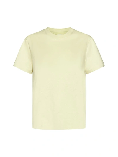 Shop Bottega Veneta T-shirts And Polos In Ice Cream