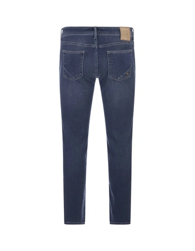 Shop Incotex Blue Division Incotex Division Dark Denim Slim Fit Jeans In Blue