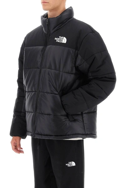 Shop The North Face 'himalayan' Light Puffer Jacket In Black