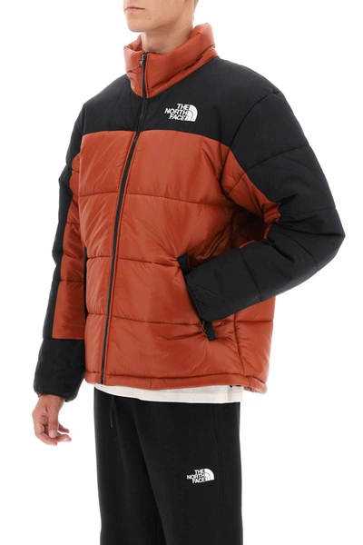 Shop The North Face 'himalayan' Light Puffer Jacket In Multicolor