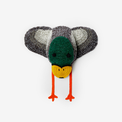 Shop Burberry Wool Duck Hat In Vine