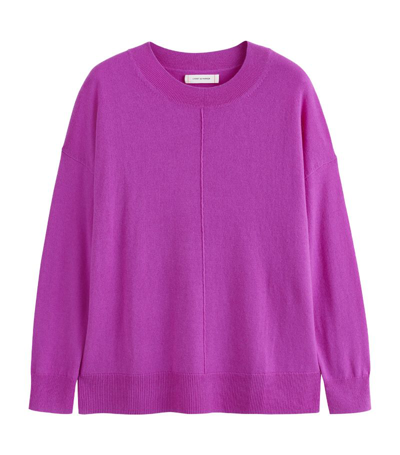 Shop Chinti & Parker Relaxed Sweater In Purple