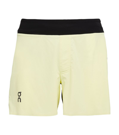 Shop On Running Lightweight Shorts In Yellow