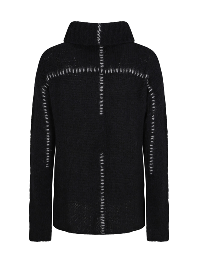 Shop Thom Krom Turtleneck Sweater In Black