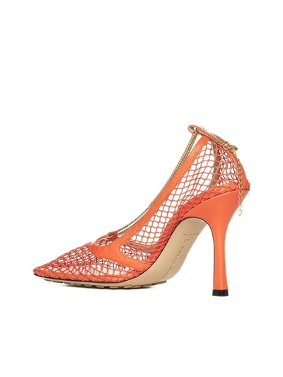 Shop Bottega Veneta With Heel In Orange