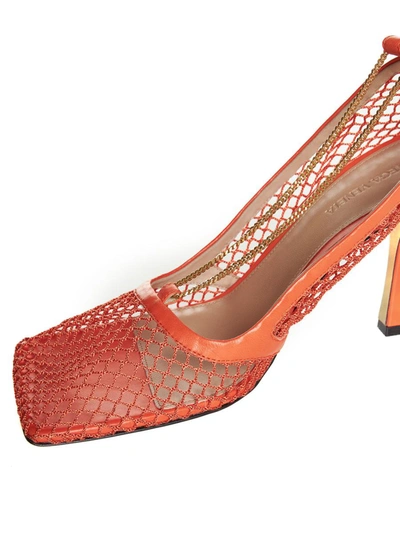 Shop Bottega Veneta With Heel In Orange