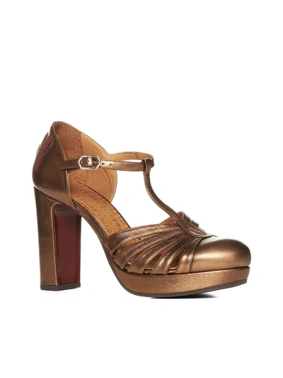 Shop Chie Mihara With Heel In Cobre