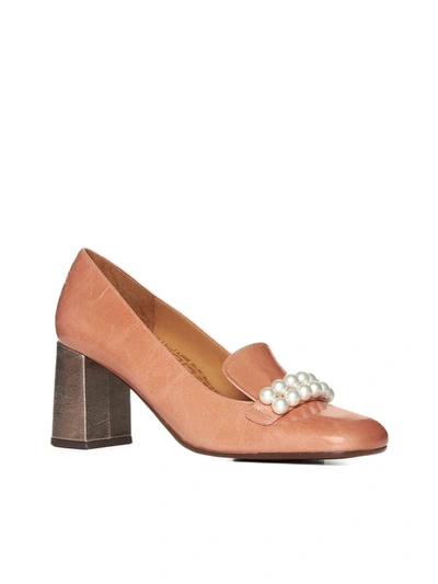 Shop Chie Mihara With Heel In Peach