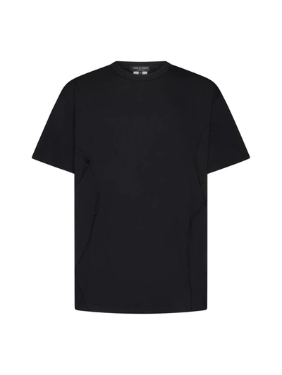 Shop Comme Des Garçons Homme Deux Comme Des Garcons Homme Plus T-shirts And Polos In Black