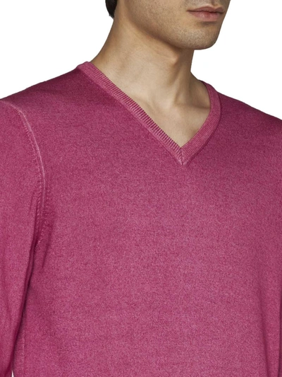 Shop D 4.0 Sweaters In Fuchsia