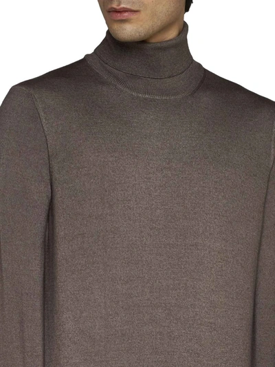 Shop D 4.0 Sweaters In Dove Grey