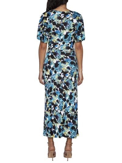 Shop Diane Von Furstenberg Dresses In Urchin Flower