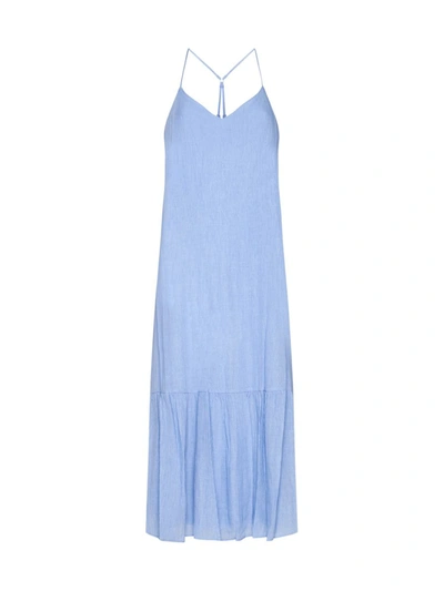 Shop Dkny Dresses In Frosting Blue