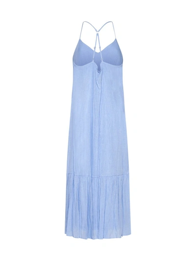 Shop Dkny Dresses In Frosting Blue