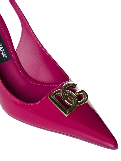 Shop Dolce & Gabbana With Heel In Red