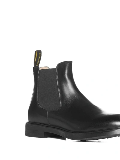 Shop Doucal's Boots In Black