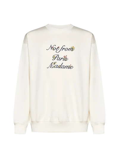 Shop Drôle De Monsieur Drole De Monsieur Sweaters In White