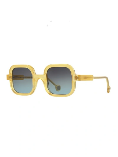 Shop Anne & Valentine Savage Sunglasses In Yellow