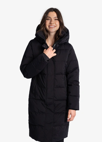 Lole Après Down Winter Jacket In Black