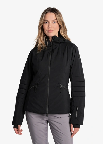 Shop Lole Mont Tremblant Snow Jacket In Black