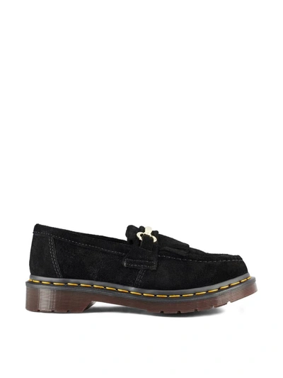 Dr. Martens Desert Oasis Suede Snaffle Loafers In Black
