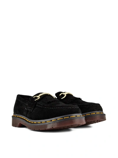 Dr. Martens Desert Oasis Suede Snaffle Loafers In Black