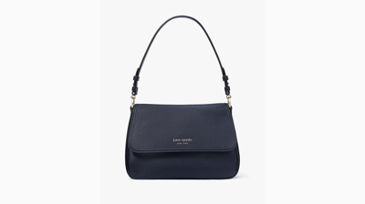Shop Kate Spade Hudson Medium Convertible Shoulder Bag In Blazer Blue