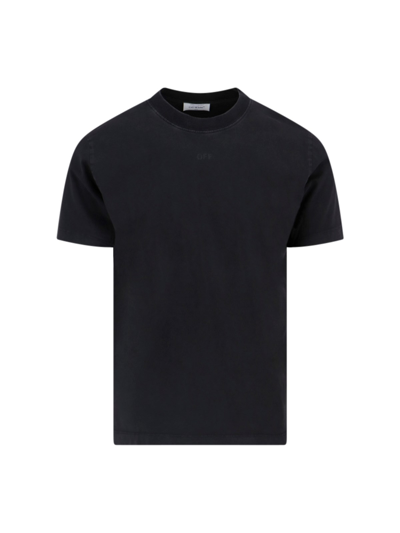 Shop Off-white "super Moon" T-shirt In Black  