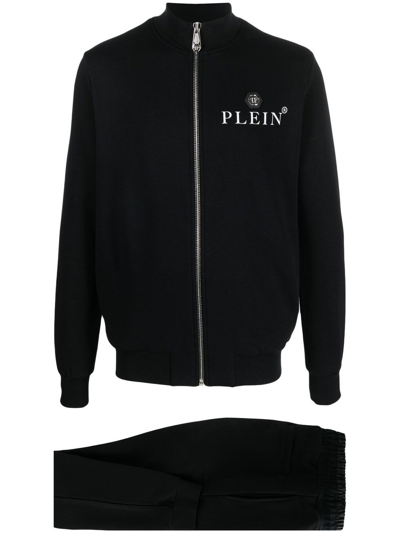 Shop Philipp Plein Logo Suit In ブラック