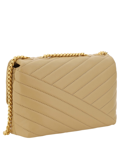 Tory Burch Kira Small Shoulder Bag In Beige