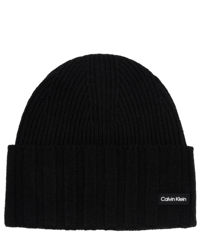 Shop Calvin Klein Beanie In Black