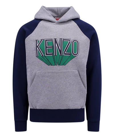 Shop Kenzo Hoodie In Grey