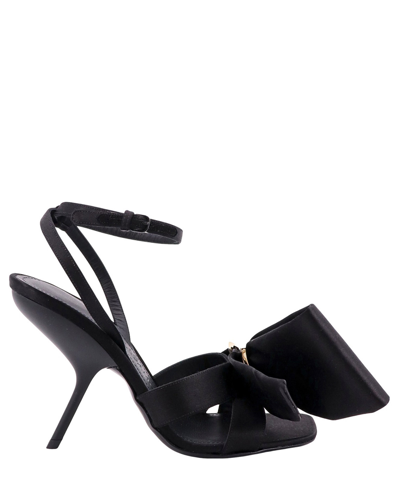 Shop Ferragamo Helena Heeled Sandals In Black