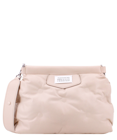 Shop Maison Margiela Glam Slam Shoulder Bag In Beige