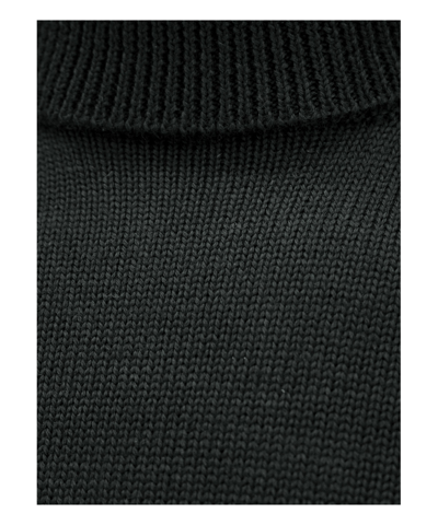 Shop Roberto Cavalli Roll-neck Sweater In Black