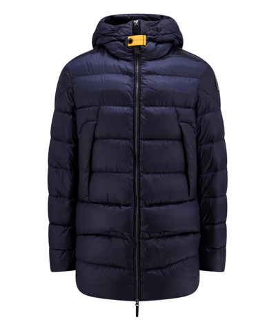 Shop Parajumpers Rolph Down Jacket In Blue