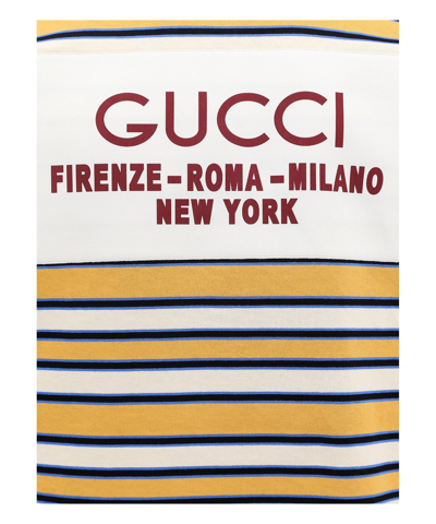 Shop Gucci Polo Shirt In Yellow