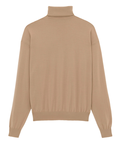 Saint Laurent Sweater In Beige