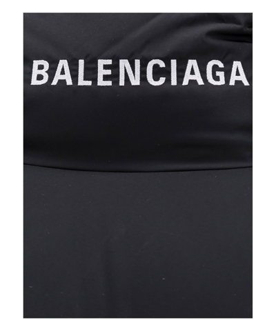 Shop Balenciaga Down Jacket In Black